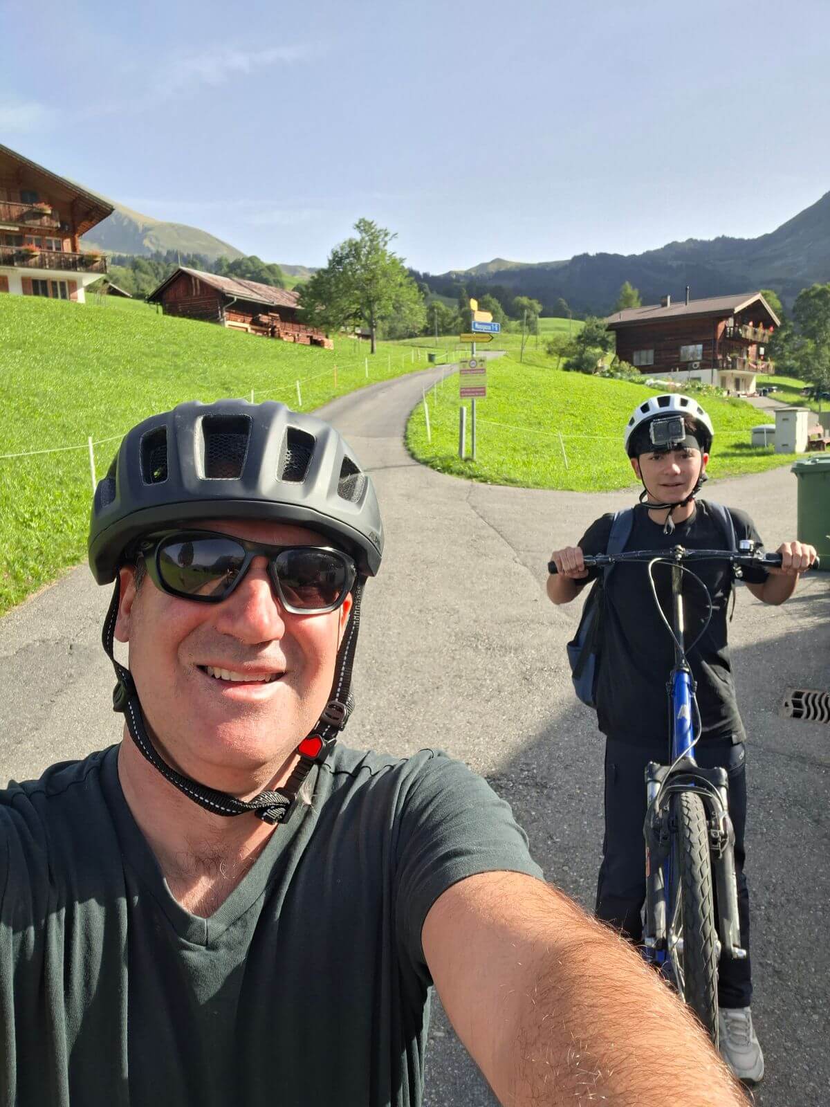 Disfrutando con mi hijo en el trottibike